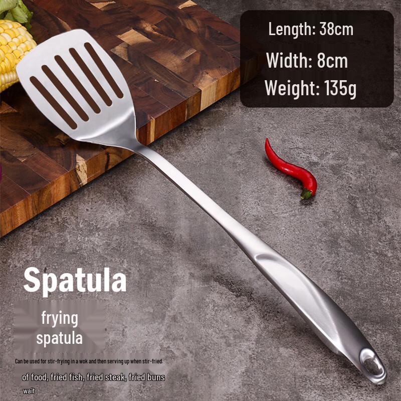 304 Stainless Steel All-in-One Cooking Spatula
304 Stainless Steel All-in-One Cooking Spatula