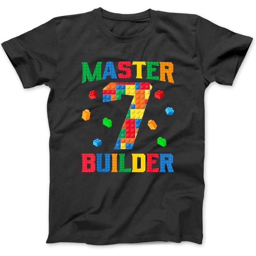 Master Builder 7th Birthday 7 Year Old Brick Building Blocks T-Shirt, Sweatshirt, Hoodie for Men Women Kids Made in Canada Black XXXXXL різнокольоровий
Master Builder 7th Birthday 7 Year Old Brick Building Blocks T-Shirt, Sweatshirt, Hoodie for Men Women Kids Made in Canada Black XXXXXL різнокольоровий