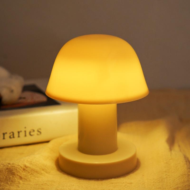 Creative Mushroom LED Night Light: Electronic Candle Lamp for Living Room or Study Desk Decor. Warm Light
Creative Mushroom LED Night Light: Electronic Candle Lamp for Living Room or Study Desk Decor. Warm Light