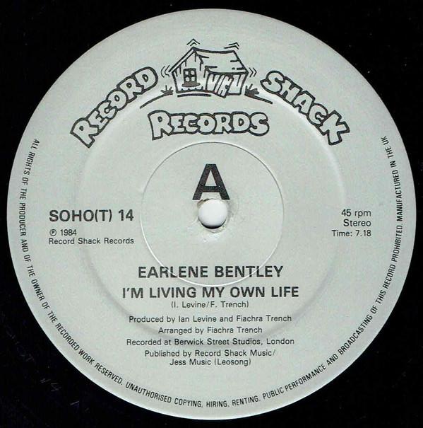 12inch Record EARLENE BENTLEY - I m Living My Own Life SOHOT14 Record Shack Re 1984 UK Dance & Electronica Used
12inch Record EARLENE BENTLEY - I m Living My Own Life SOHOT14 Record Shack Re 1984 UK Dance & Electronica Used