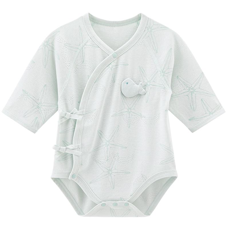 Newborn Baby Cotton Modal 3/4 Sleeve Wrap Bodysuit 66
Newborn Baby Cotton Modal 3/4 Sleeve Wrap Bodysuit 66
