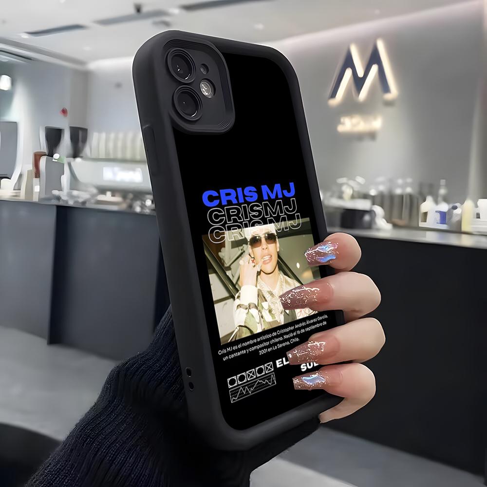 Rapper Cris MJ Phone Case For IPhone Air 17 Pro Max 16 E 15 14 Pro Max 13 12 11 Mini Plus Soft Silicone Black Cover iPhone Air
Rapper Cris MJ Phone Case For IPhone Air 17 Pro Max 16 E 15 14 Pro Max 13 12 11 Mini Plus Soft Silicone Black Cover iPhone Air