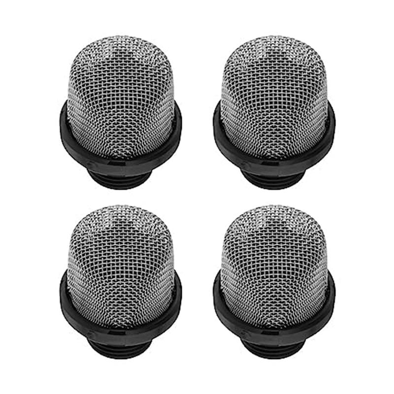 288716 Airless Paint Sprayer Inlet Strainer, 4Pcs 3/4 Inch Replacement Inlet Strainer Screen For Airless Sprayer Painter Parts чорний
288716 Airless Paint Sprayer Inlet Strainer, 4Pcs 3/4 Inch Replacement Inlet Strainer Screen For Airless Sprayer Painter Parts чорний