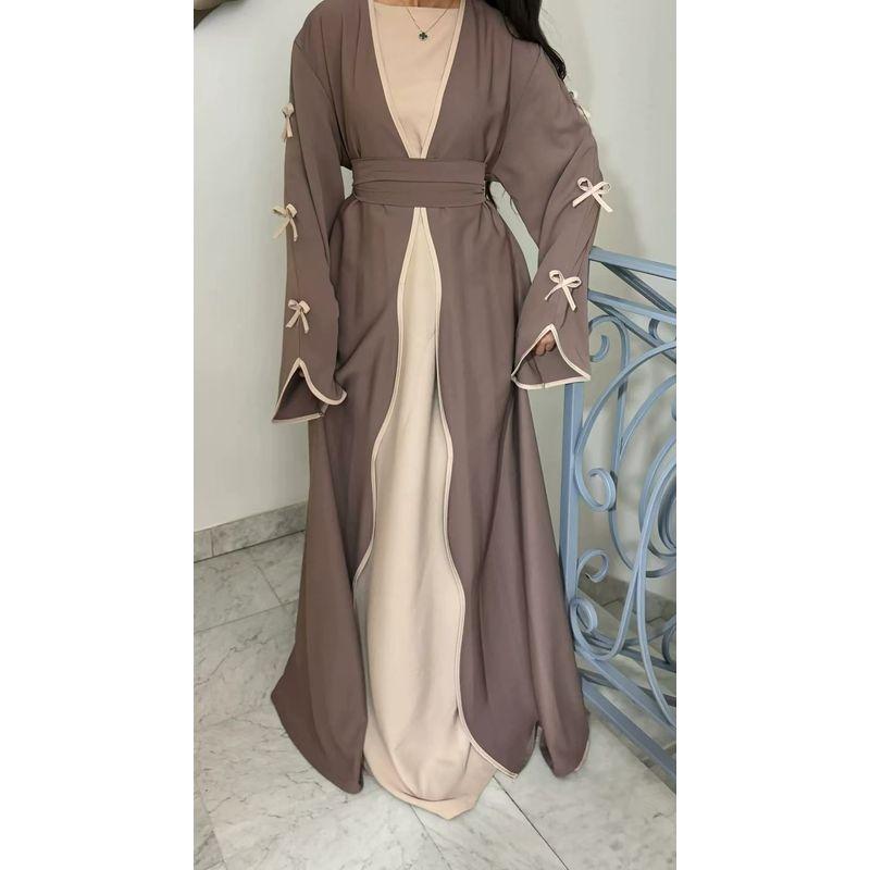 New Middle East Dubai Bow Cardigan Robe Lace-up Dress Cardigan Bow Robe Dress TARO XL
New Middle East Dubai Bow Cardigan Robe Lace-up Dress Cardigan Bow Robe Dress TARO XL