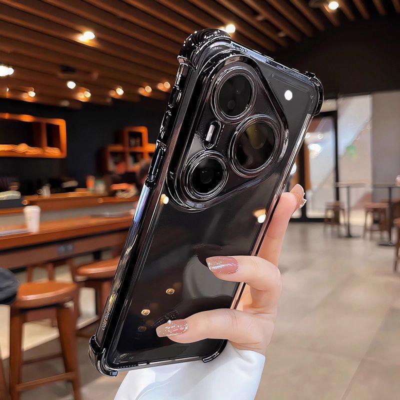 Case For Huawei Pura 80 Ultra 80 Pro plus Fashion Electroplating Transparent Four Corners Shockproof Back CoverFor Huawei Pura80 Huawei Pura 70 Ultra
Case For Huawei Pura 80 Ultra 80 Pro plus Fashion Electroplating Transparent Four Corners Shockproof Back CoverFor Huawei Pura80 Huawei Pura 70 Ultra