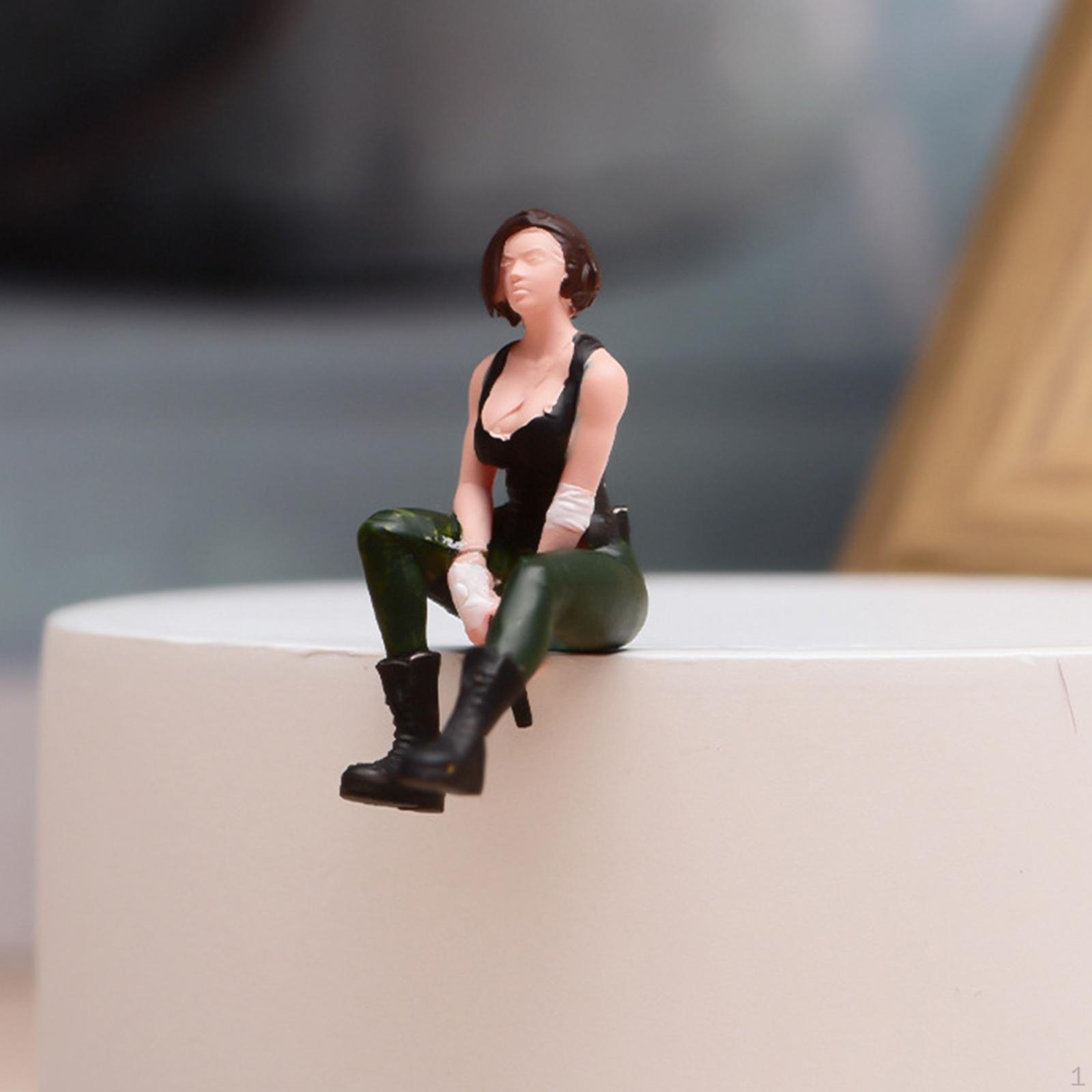 1/64 Seated Lady Miniature Figure Mini Short Haired Beauty Figurine Painted Trendy Hobby Prop for
1/64 Seated Lady Miniature Figure Mini Short Haired Beauty Figurine Painted Trendy Hobby Prop for