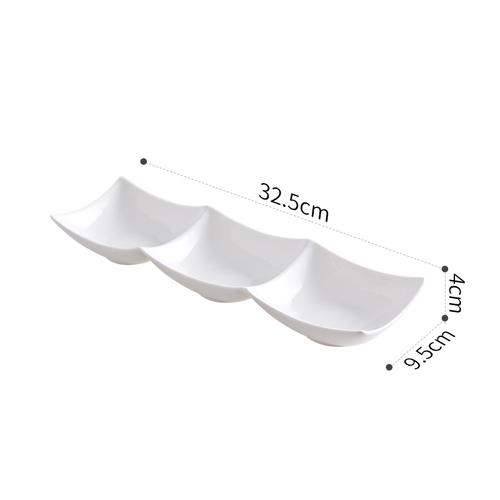 White ceramics Creative interesting Dim sum plate nut Partition fruit Dinner plate christmas dishes dessert tray bone china
White ceramics Creative interesting Dim sum plate nut Partition fruit Dinner plate christmas dishes dessert tray bone china