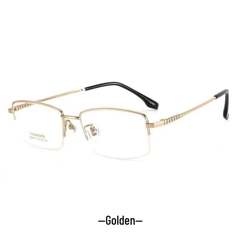 Men s Prescription Half-Frame Glasses with Clear Lenses - Anti-Blue Light Myopia Glasses
Men s Prescription Half-Frame Glasses with Clear Lenses - Anti-Blue Light Myopia Glasses