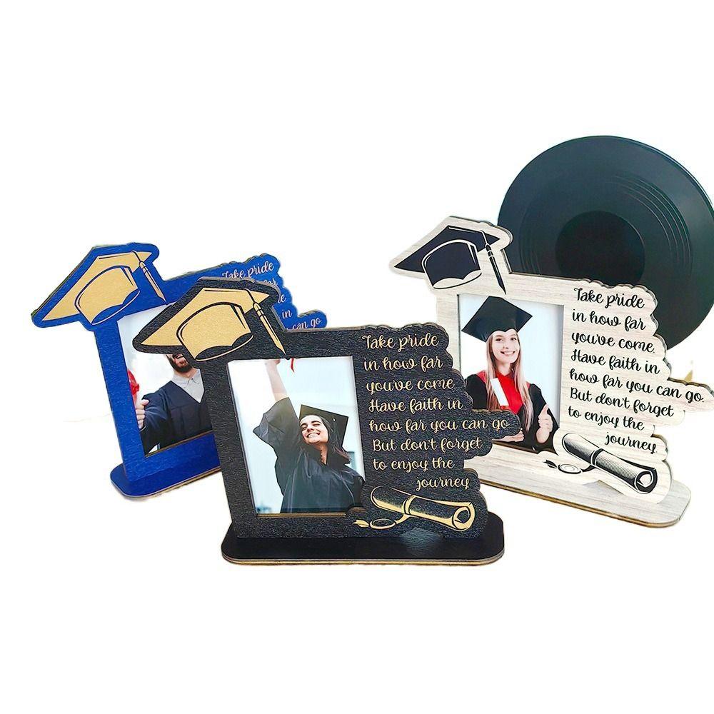 Wooden Graduation Photo Frame Three-dimensional Standing Photo Frame Fashion Photo Display Party Color 2
Wooden Graduation Photo Frame Three-dimensional Standing Photo Frame Fashion Photo Display Party Color 2