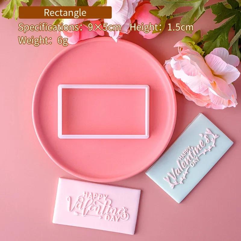 Happy Valentine s Day Love Letter Cookie Embosser Mold Love Heart Fondant Cake Decorating Tools Handmade Gift Baking Accessories
Happy Valentine s Day Love Letter Cookie Embosser Mold Love Heart Fondant Cake Decorating Tools Handmade Gift Baking Accessories