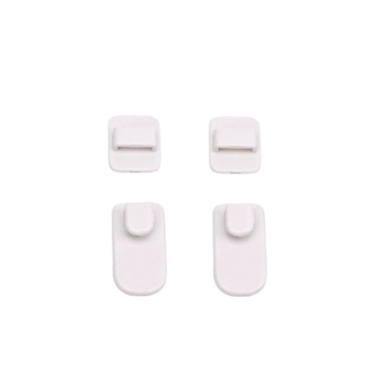 2Pairs Plastic Sticky Hooks for TV Air Conditioner Remote Control Multi-Purpose Storage Holder Hanging Hooks Room Organizer білий
2Pairs Plastic Sticky Hooks for TV Air Conditioner Remote Control Multi-Purpose Storage Holder Hanging Hooks Room Organizer білий