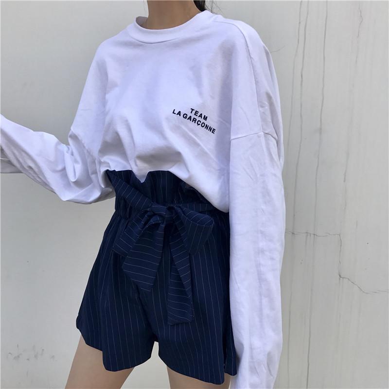 spring autumn casual oversized T-shirts female letter print Long Sleeve base T shirt harujuku white black y2k Tops streetwear women clothing M білий
spring autumn casual oversized T-shirts female letter print Long Sleeve base T shirt harujuku white black y2k Tops streetwear women clothing M білий