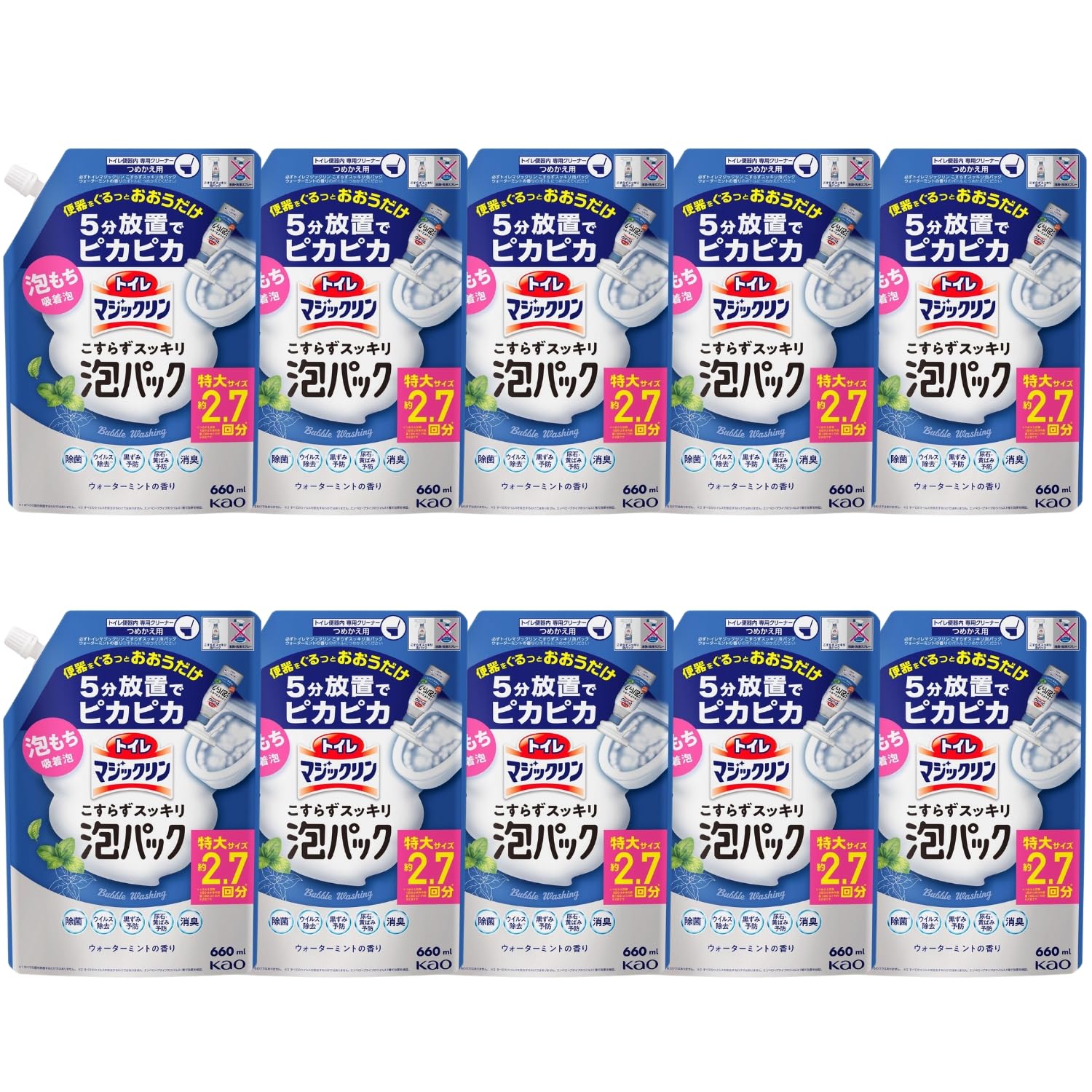 Kao Toilet Magiclin Refreshing Foam Pack Water Mint Scent Refill 660 мл Набор из 10 шт. 8LINK Не требует чистки
Kao Toilet Magiclin Refreshing Foam Pack Water Mint Scent Refill 660 мл Набор из 10 шт. 8LINK Не требует чистки