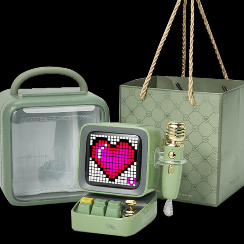 Divoom Ditoo-5m Retro Pixel Bluetooth Speaker with Mini KTV Microphone
Divoom Ditoo-5m Retro Pixel Bluetooth Speaker with Mini KTV Microphone