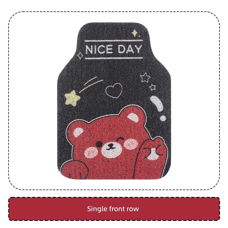 Car Floor Mats for the Driver s Seat and Rear Seat, Anti-Dirt Silk Loop New Style, Cute Carpet-Style Car Rear Seat Mats Front row foot pad single piece
Car Floor Mats for the Driver s Seat and Rear Seat, Anti-Dirt Silk Loop New Style, Cute Carpet-Style Car Rear Seat Mats Front row foot pad single piece