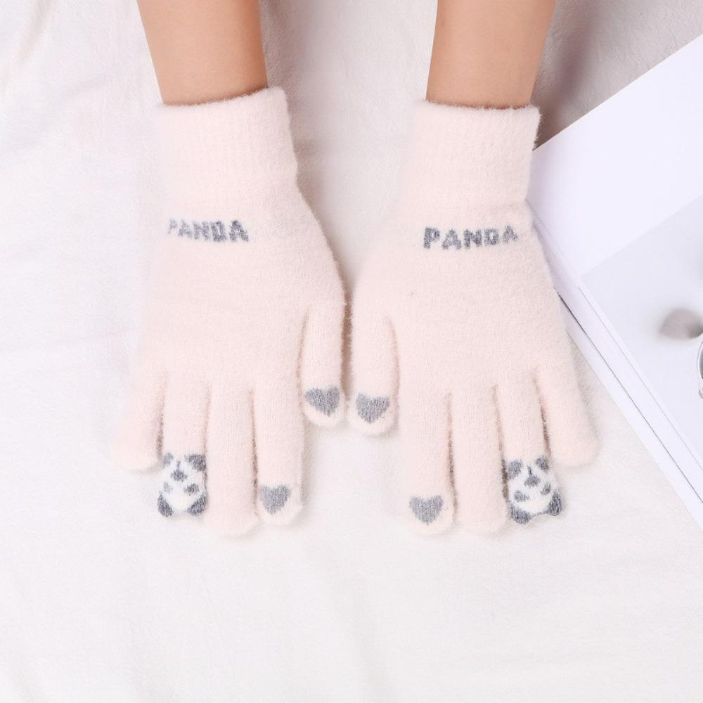 Plush Winter Gloves for Girls - Cute Soft Knitted Cold-Resistant Touchscreen-Compatible Warm for Cycling&Autumn-Winter Daily Use бежевий
Plush Winter Gloves for Girls - Cute Soft Knitted Cold-Resistant Touchscreen-Compatible Warm for Cycling&Autumn-Winter Daily Use бежевий