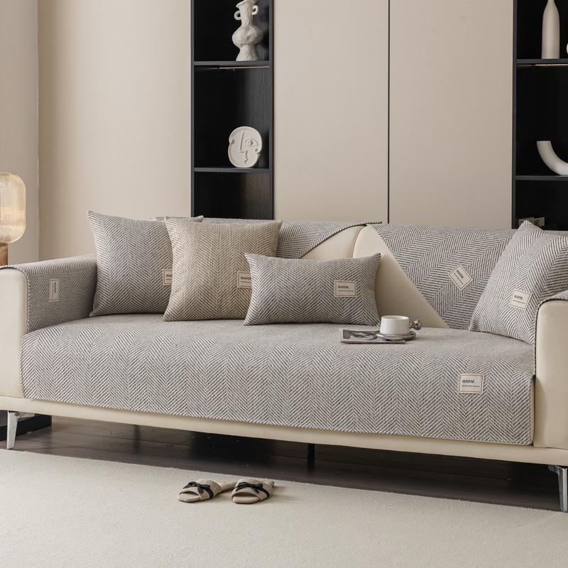 Imitation Cotton And Linen Sofa Cushion Universal In All Seasons New Simple And Advanced Sofa Seat Cushion Fixed Non-Slip Cover 70*70cm
Imitation Cotton And Linen Sofa Cushion Universal In All Seasons New Simple And Advanced Sofa Seat Cushion Fixed Non-Slip Cover 70*70cm