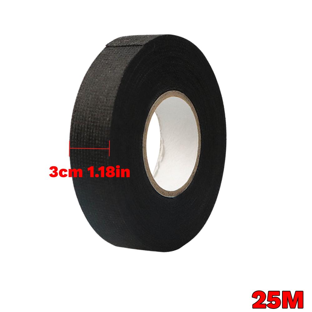 High Temperature Resistant Automotive Wire Harness Tape, PVC Insulation Adhesive Tape, Waterproof Electrical Tape for Car Wiring 30mm&25M
High Temperature Resistant Automotive Wire Harness Tape, PVC Insulation Adhesive Tape, Waterproof Electrical Tape for Car Wiring 30mm&25M
