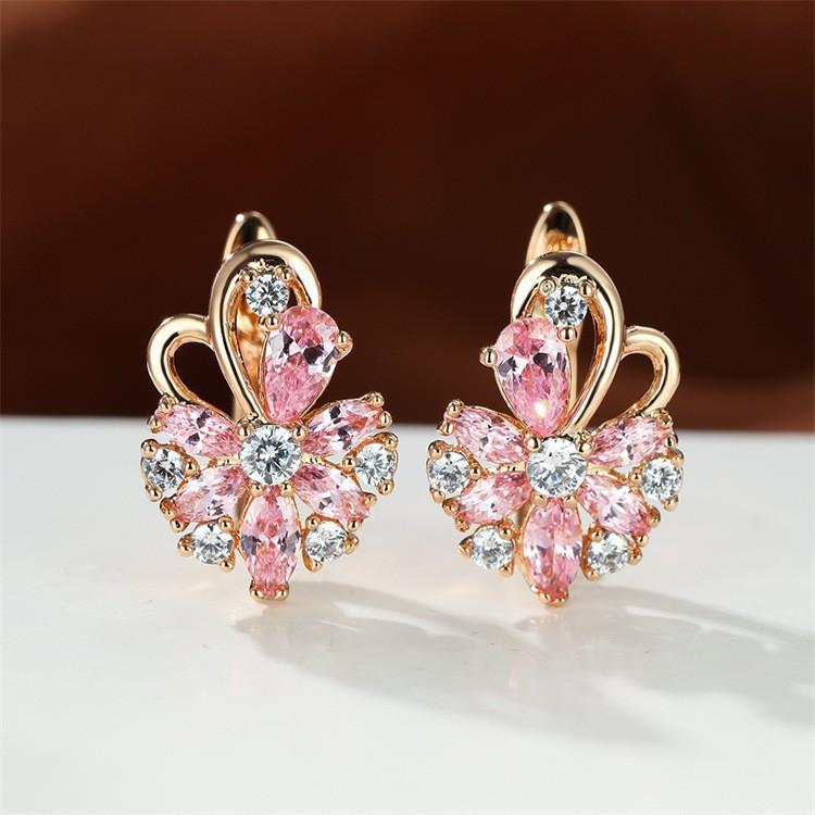 Deep Blue Crystal Zircon Flower Champagne Gold Ear Cuffs Wedding Earrings For Women Elegant Bridal Jewelry розовый
Deep Blue Crystal Zircon Flower Champagne Gold Ear Cuffs Wedding Earrings For Women Elegant Bridal Jewelry розовый