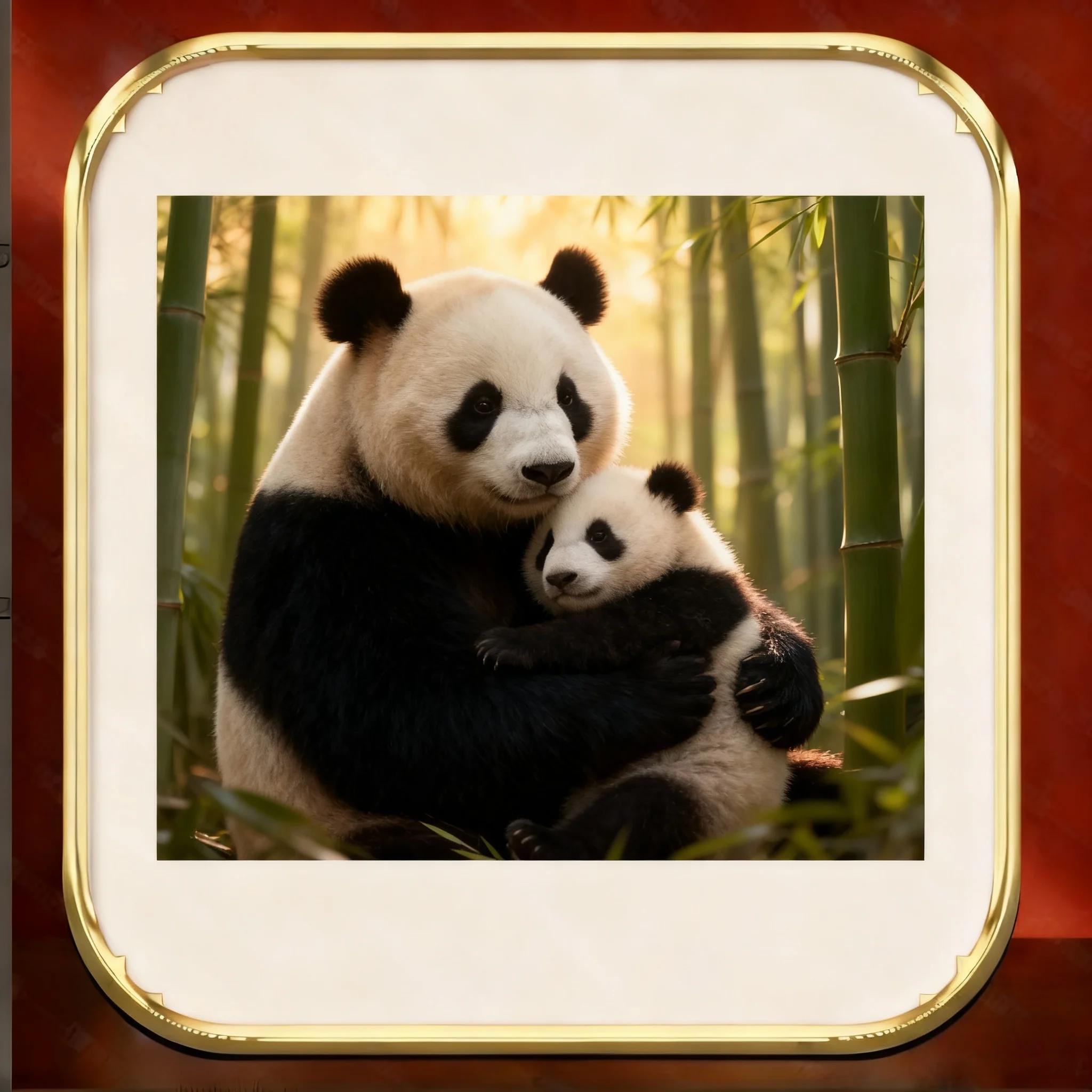 Panda Photo Frame Photo - Home Decoration Ornament Love Panda Collectibles Perfect for Living Room Bedroom & Cozy Home Spaces 30X30X2.5
Panda Photo Frame Photo - Home Decoration Ornament Love Panda Collectibles Perfect for Living Room Bedroom & Cozy Home Spaces 30X30X2.5