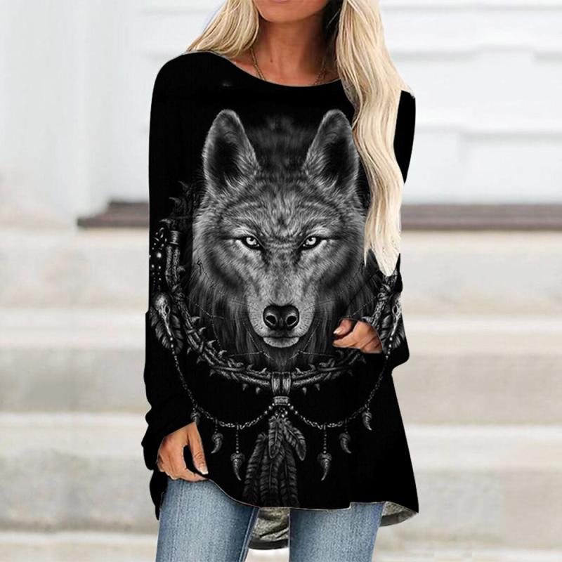 Высококачественная женская мода Wolf King Принт Тема Футболка с коротким рукавом V-образный вырез Базовая рубашка Топ Лето Плюс Сайз / 3D-печать горячая
Высококачественная женская мода Wolf King Принт Тема Футболка с коротким рукавом V-образный вырез Базовая рубашка Топ Лето Плюс Сайз / 3D-печать горячая