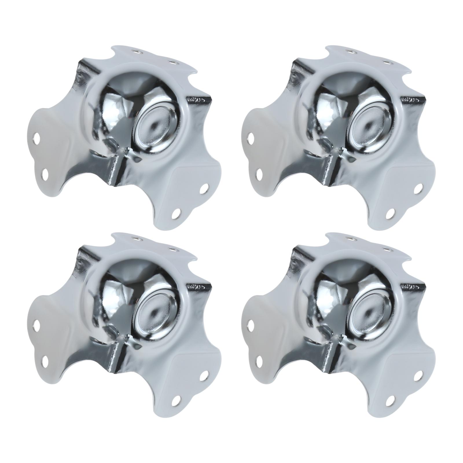 4Pcs Metal Ball Shape Flight Case Corner Bracket Cover Guard Protector for tool box Furniture Wooden Box Suitcase Silver/Black срібний
4Pcs Metal Ball Shape Flight Case Corner Bracket Cover Guard Protector for tool box Furniture Wooden Box Suitcase Silver/Black срібний