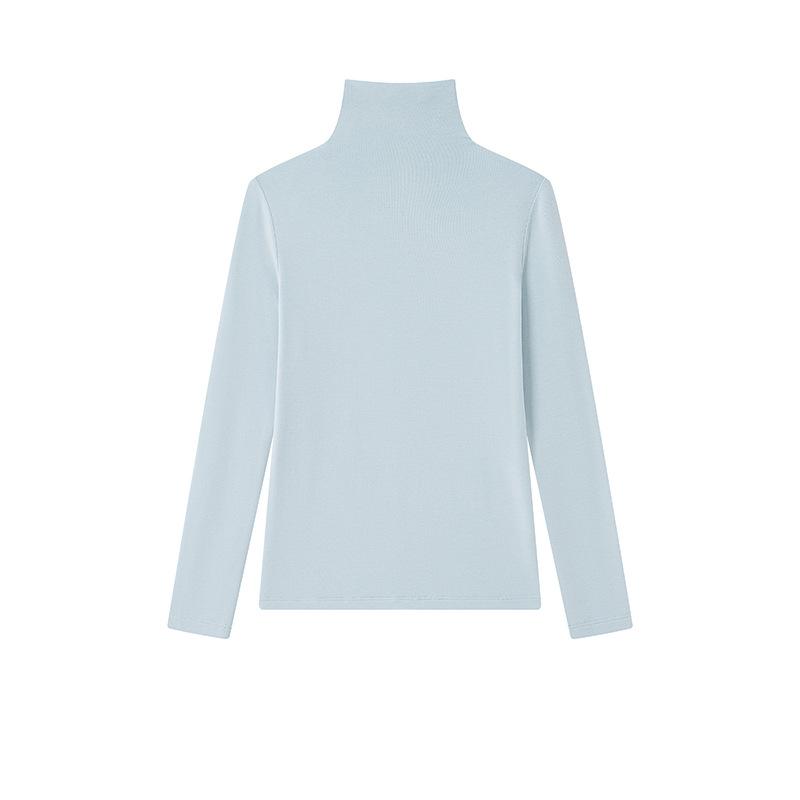 Женская базовая футболка из шерсти тенсел на осень и зиму, облегающий топ с высоким воротником из лиоцелла, премиальное качество для ношения под одеждой L
Женская базовая футболка из шерсти тенсел на осень и зиму, облегающий топ с высоким воротником из лиоцелла, премиальное качество для ношения под одеждой L