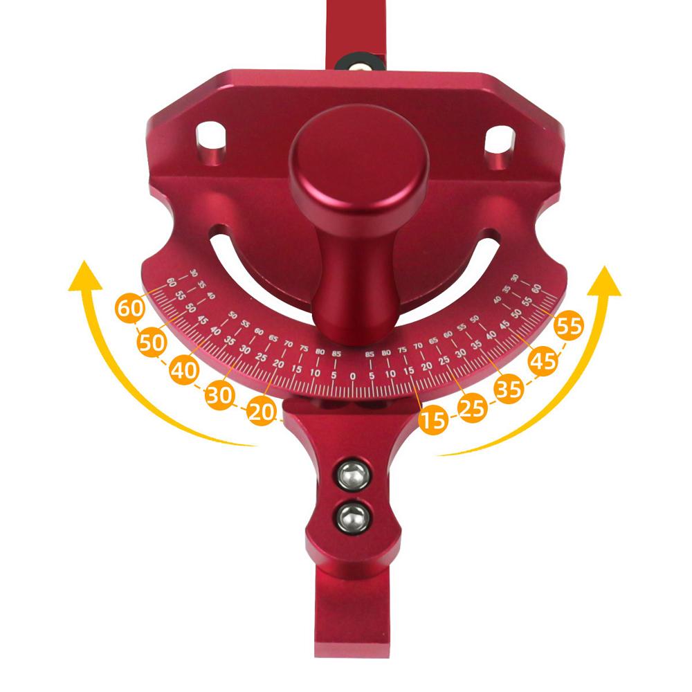 Table Saw Miter Gauge Assembly Aluminum Angle Push Ruler Quick Positioning with 27 Angle Stops for Woodworking Tool
Table Saw Miter Gauge Assembly Aluminum Angle Push Ruler Quick Positioning with 27 Angle Stops for Woodworking Tool
