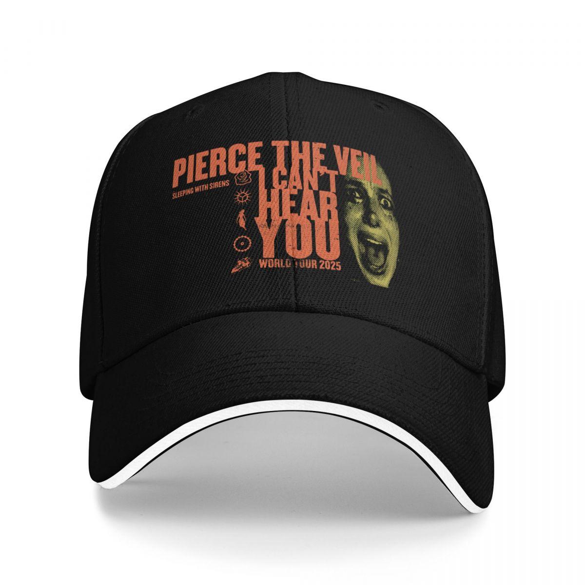 Baseball Caps I Can t Hear You Pierce The Veil Rock Band Trendy Casquette Unisex Casual Spring Caps One Size
Baseball Caps I Can t Hear You Pierce The Veil Rock Band Trendy Casquette Unisex Casual Spring Caps One Size