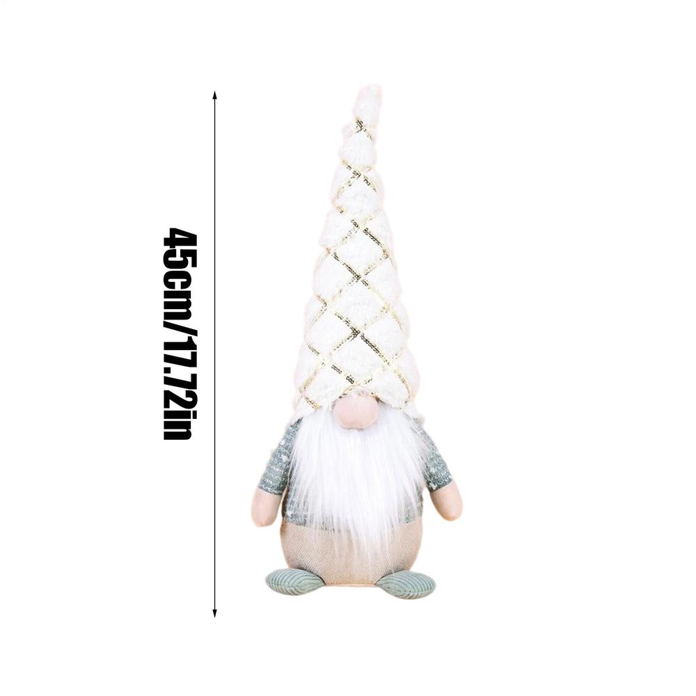 Christmas Gnome Ornament Decor 45cm Faceless Elderly Dwarf Plush Ornament For Festival Girls Boys Kids Gathering Activities
Christmas Gnome Ornament Decor 45cm Faceless Elderly Dwarf Plush Ornament For Festival Girls Boys Kids Gathering Activities