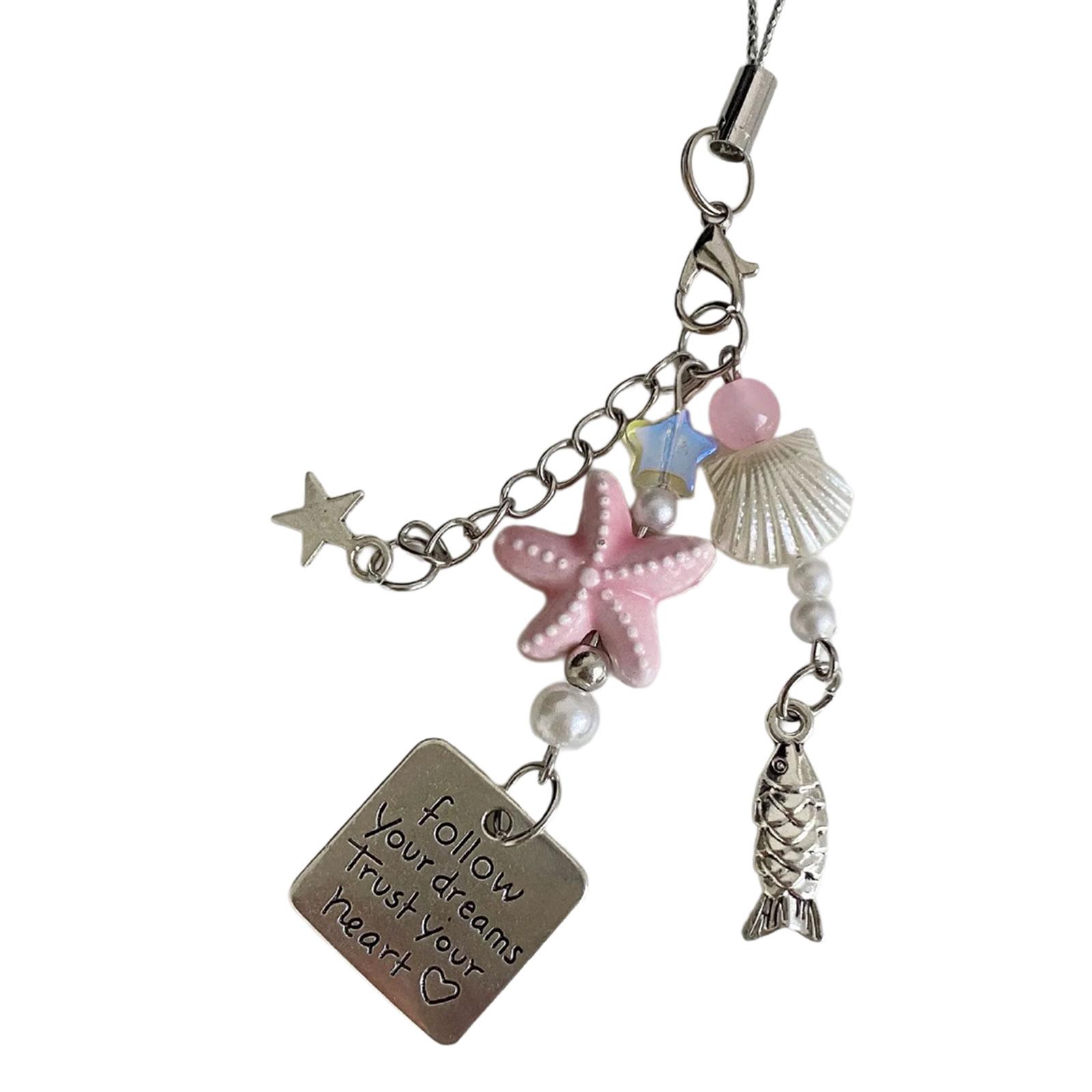 Стильная цепочка для телефона из бусин в виде рыбки, многофункциональный аксессуар из бусин, брелок-декор, ремешок для телефона для любителей моды розовый
Стильная цепочка для телефона из бусин в виде рыбки, многофункциональный аксессуар из бусин, брелок-декор, ремешок для телефона для любителей моды розовый