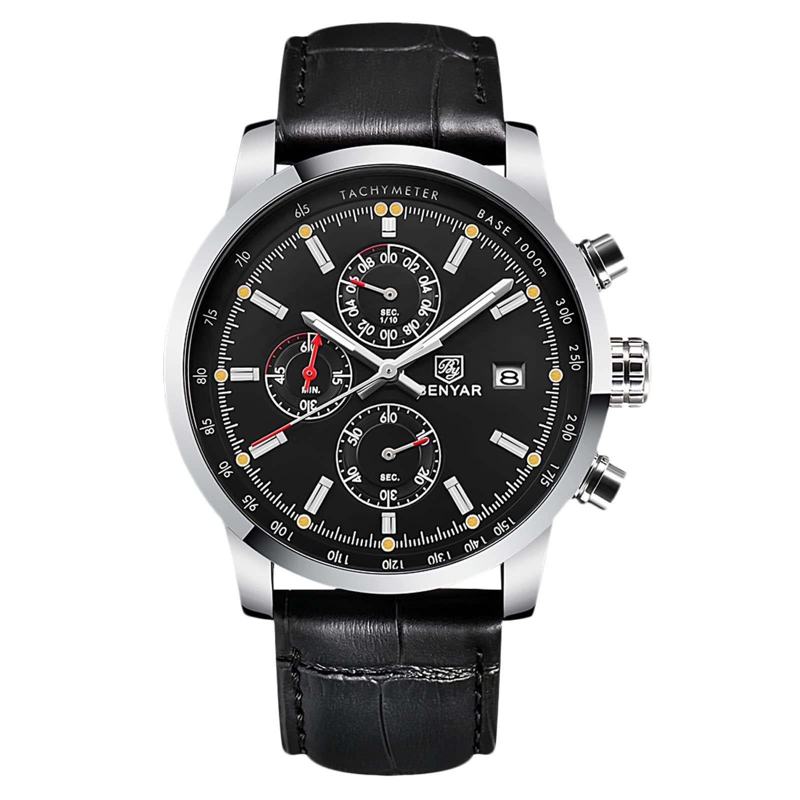 RORIOS Watch Waterproof Analog Luminous Date Display Multifunctional Quartz Stopwatch Calendar Stylish Sports Watch watch for man Brown Band Black A
RORIOS Watch Waterproof Analog Luminous Date Display Multifunctional Quartz Stopwatch Calendar Stylish Sports Watch watch for man Brown Band Black A