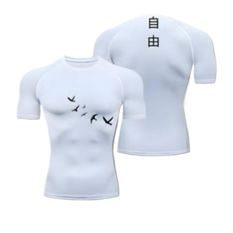 Gym Sportwear for Men Clothing Compression Shirt Muscle Fashion Breathable Moisture-Wicking Summer Athletic High Elasticity Runnning Tight Slim Top XXXL
Gym Sportwear for Men Clothing Compression Shirt Muscle Fashion Breathable Moisture-Wicking Summer Athletic High Elasticity Runnning Tight Slim Top XXXL