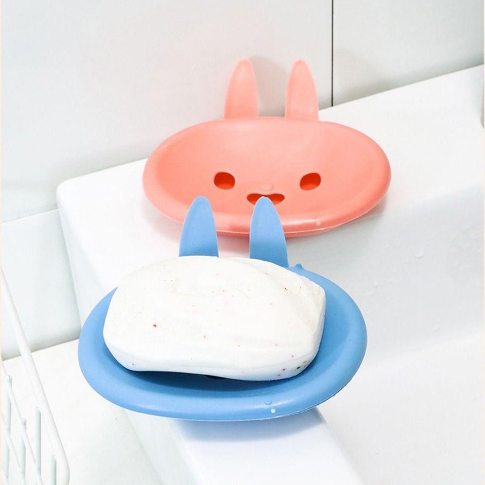 Plastic 1Pcs Bunny Double Layer Rabbit Shape Cartoon Soap Dish Soap Box Soap Holder Storage Plate
Plastic 1Pcs Bunny Double Layer Rabbit Shape Cartoon Soap Dish Soap Box Soap Holder Storage Plate