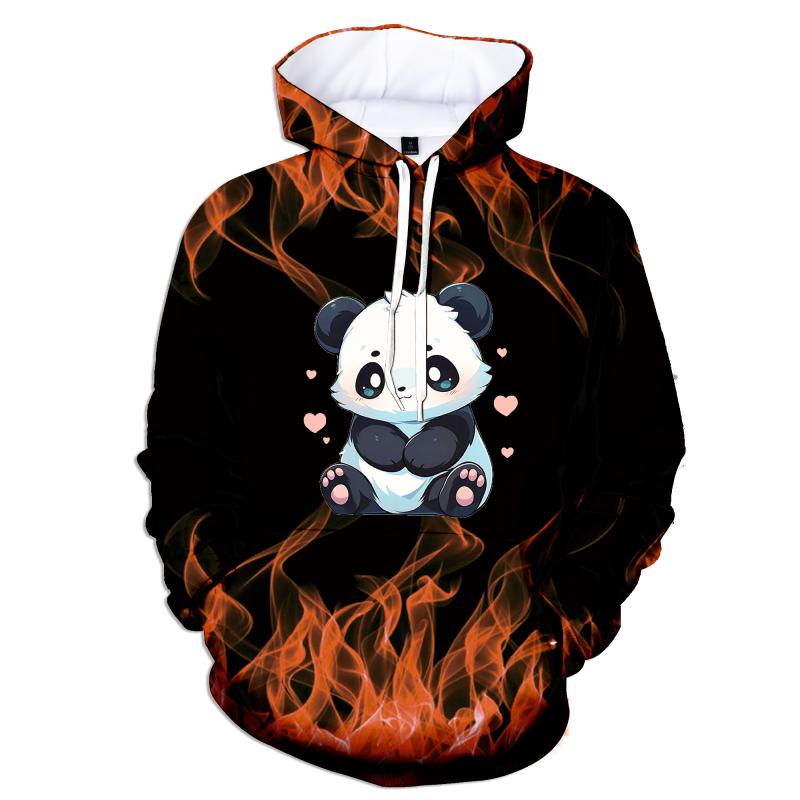 Толстовка с капюшоном 3D Flame, симпатичная черно-белая панда с принтом, свитер с капюшоном, повседневная спортивная толстовка для фитнеса на все времена года
Толстовка с капюшоном 3D Flame, симпатичная черно-белая панда с принтом, свитер с капюшоном, повседневная спортивная толстовка для фитнеса на все времена года