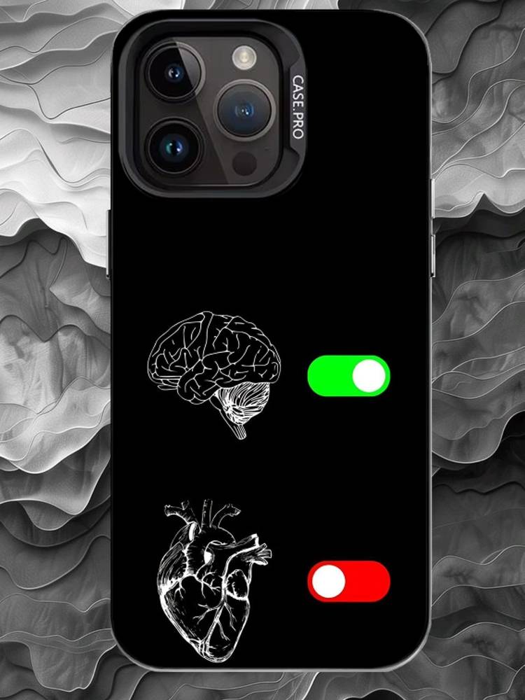 B-Brain and heart Phone Case For iPhone 17 16 15 14 13 12 11 Pro Max Plus Silver Matte Black Cover iPhone14Pro
B-Brain and heart Phone Case For iPhone 17 16 15 14 13 12 11 Pro Max Plus Silver Matte Black Cover iPhone14Pro