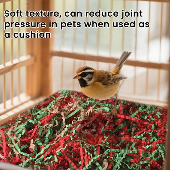 Crinkle Cut Paper Shred Filler 100g Paper Raffia Grass Gift Box Filler for Small Pet Bedding Material Hamster Cage Supplies Mixed Style
Crinkle Cut Paper Shred Filler 100g Paper Raffia Grass Gift Box Filler for Small Pet Bedding Material Hamster Cage Supplies Mixed Style