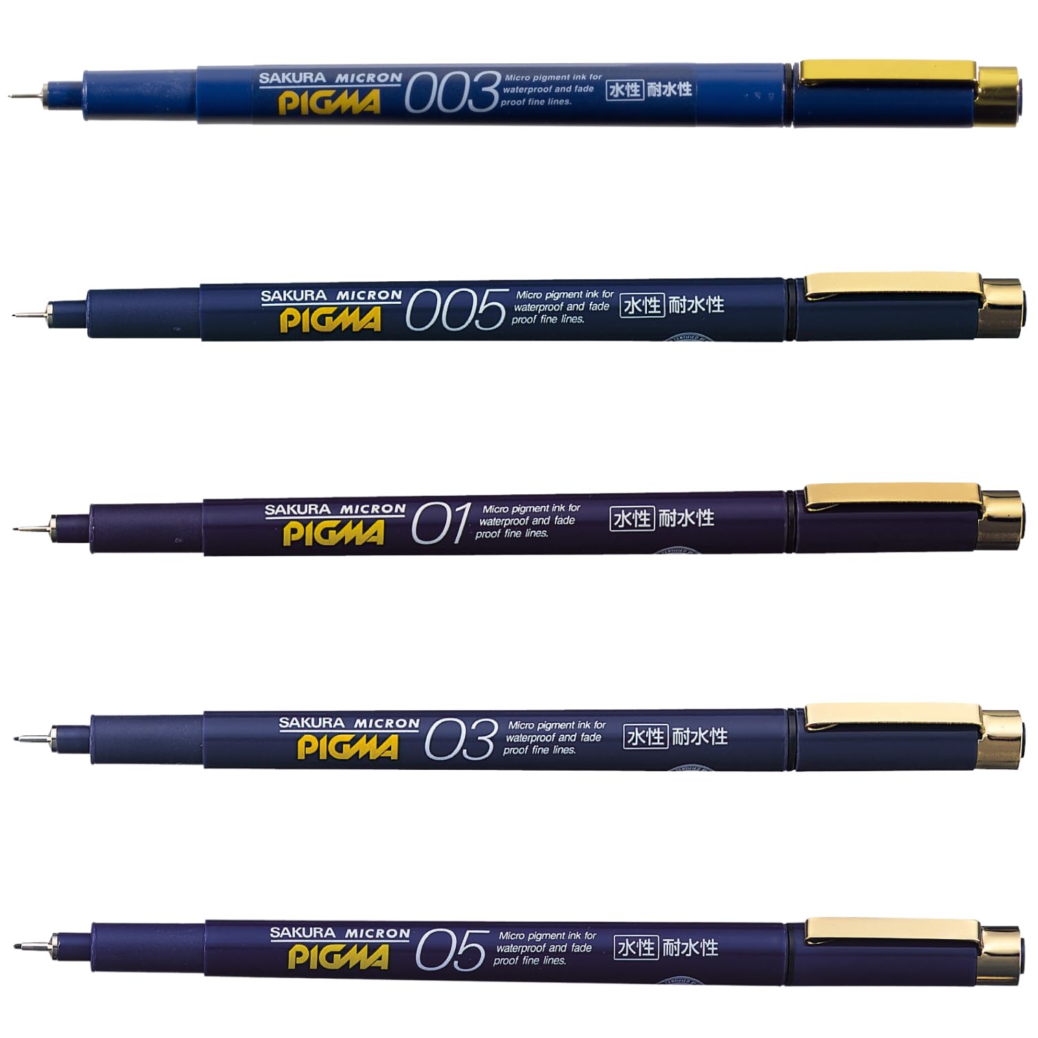 Sakura Crepas pen Pigma 5 видов набор черный на водной основе ESDK-5C#49 чёрный
Sakura Crepas pen Pigma 5 видов набор черный на водной основе ESDK-5C#49 чёрный