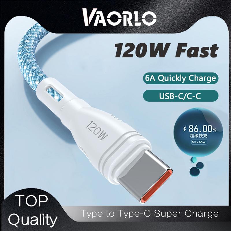 Зарядный кабель VAORLO Type-C на Type-C, 120 Вт, супер зарядка, 6 А, быстрая зарядка для кабеля для передачи данных Xiaomi Huawei
Зарядный кабель VAORLO Type-C на Type-C, 120 Вт, супер зарядка, 6 А, быстрая зарядка для кабеля для передачи данных Xiaomi Huawei