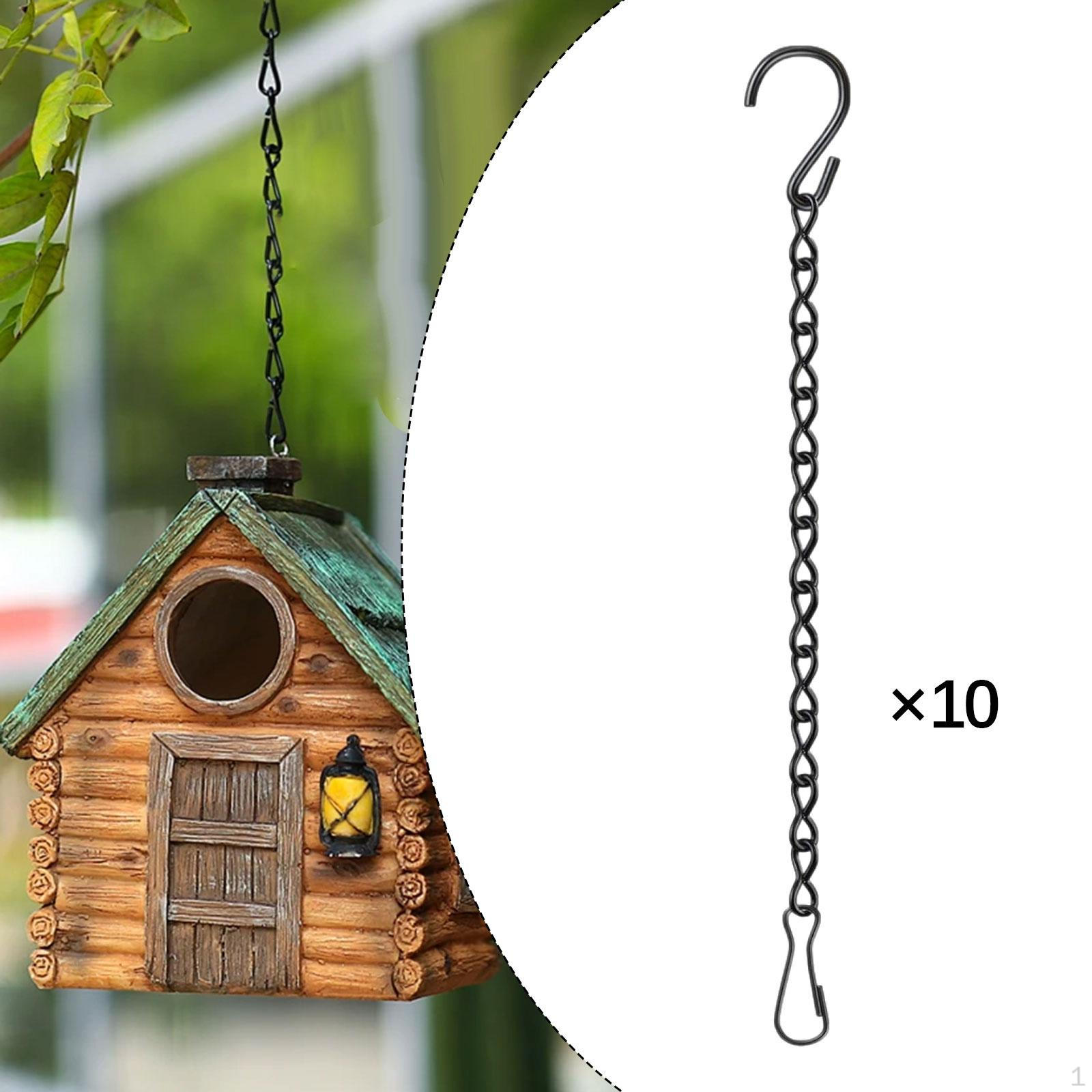 10Pcs Garden Hanging Chains Plant Hangers 9.45inch Length Bird Cage Chain Flower Basket for
10Pcs Garden Hanging Chains Plant Hangers 9.45inch Length Bird Cage Chain Flower Basket for