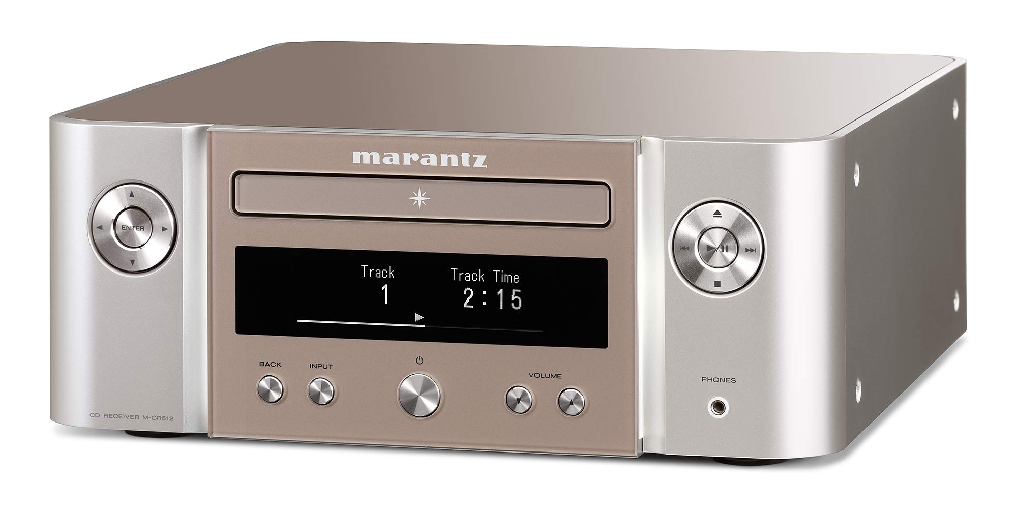 Marantz CD-приймач Marantz Широка роздільна здатність FM Джерело звуку Сумісність Срібло Золотий M-CR612 Сумісність з Bluetooth/Airplay2/Висока M-CR612/FN
Marantz CD-приймач Marantz Широка роздільна здатність FM Джерело звуку Сумісність Срібло Золотий M-CR612 Сумісність з Bluetooth/Airplay2/Висока M-CR612/FN