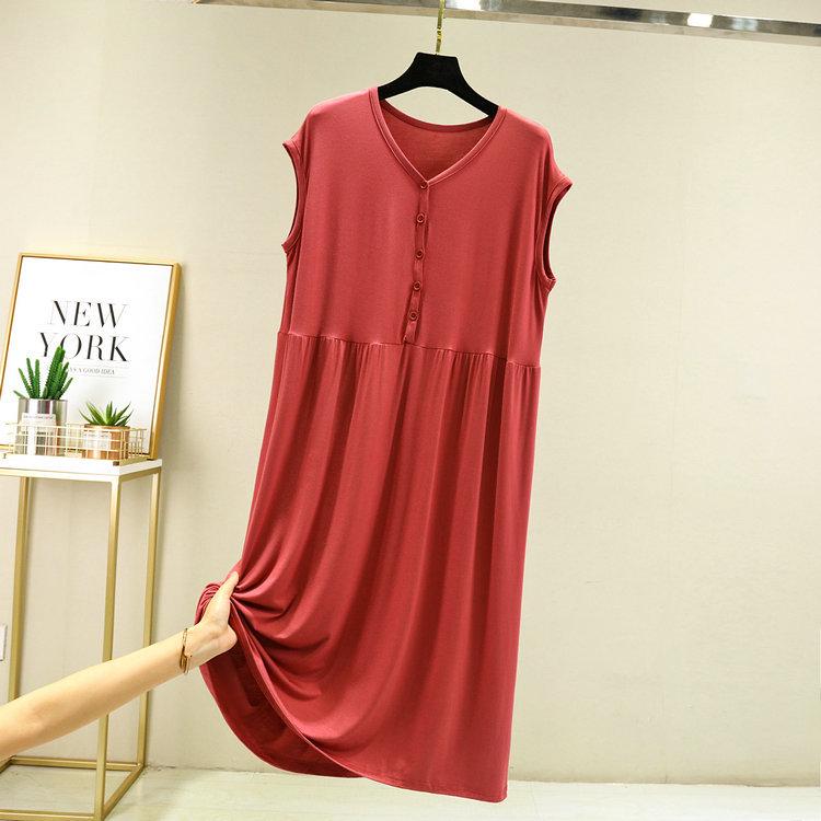 Women s Modal Sleeveless V-Neck Dress – Loose Fit, Large Hem, Casual Summer Outerwear One Size
Women s Modal Sleeveless V-Neck Dress – Loose Fit, Large Hem, Casual Summer Outerwear One Size