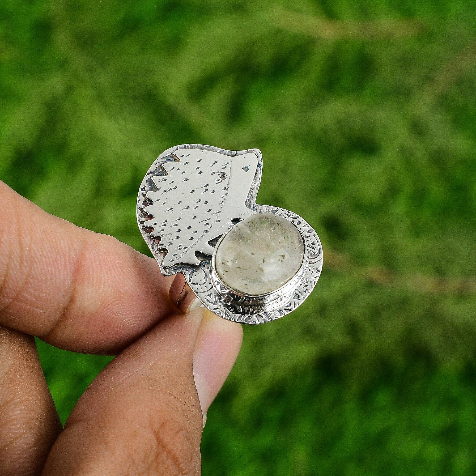 Thanks Giving Day Sale Sterling Silver Round Moonstone Stone Solitaire Boho Ring Adjustable
Thanks Giving Day Sale Sterling Silver Round Moonstone Stone Solitaire Boho Ring Adjustable