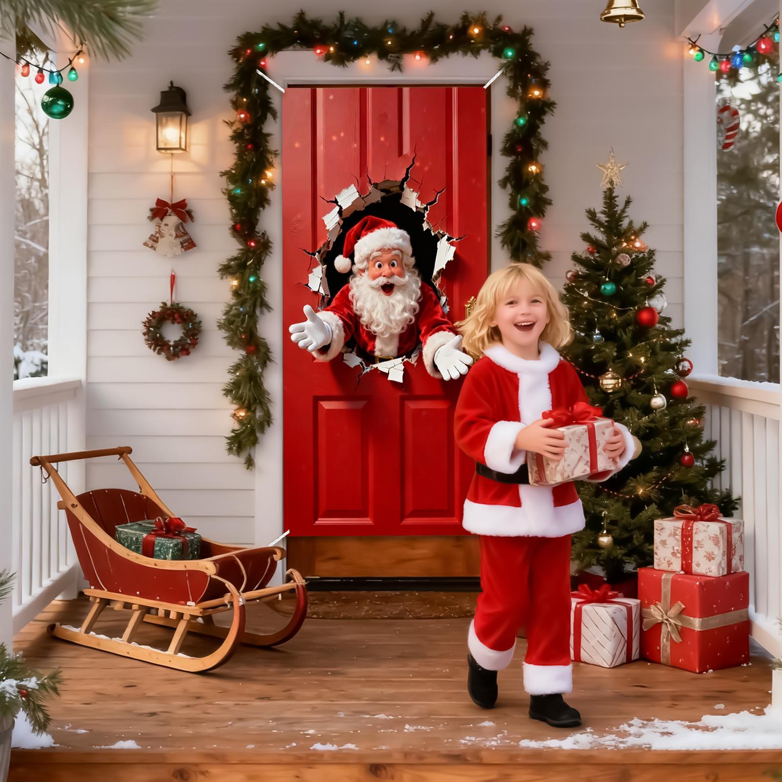 Christmas Door Cover 2D Wall-Breaking Santa Polyester Background Holiday Door Background Cover For Kitchens Bathrooms Bedrooms China Mainland
Christmas Door Cover 2D Wall-Breaking Santa Polyester Background Holiday Door Background Cover For Kitchens Bathrooms Bedrooms China Mainland