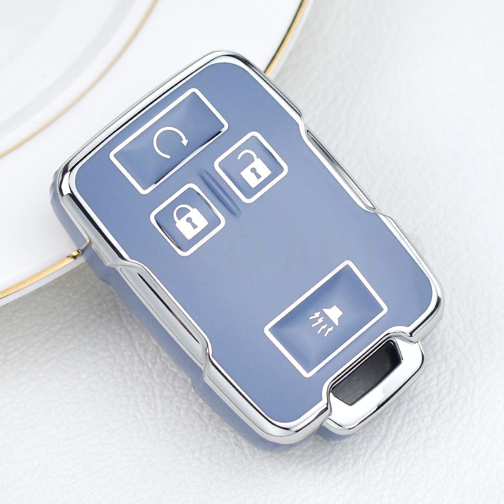 4 Button TPU Remote key Case For Chevrolet Tahoe Suburban Sierra Silverado For GMC Yukon XL Terrain Smart Key Shell Fob сірий
4 Button TPU Remote key Case For Chevrolet Tahoe Suburban Sierra Silverado For GMC Yukon XL Terrain Smart Key Shell Fob сірий