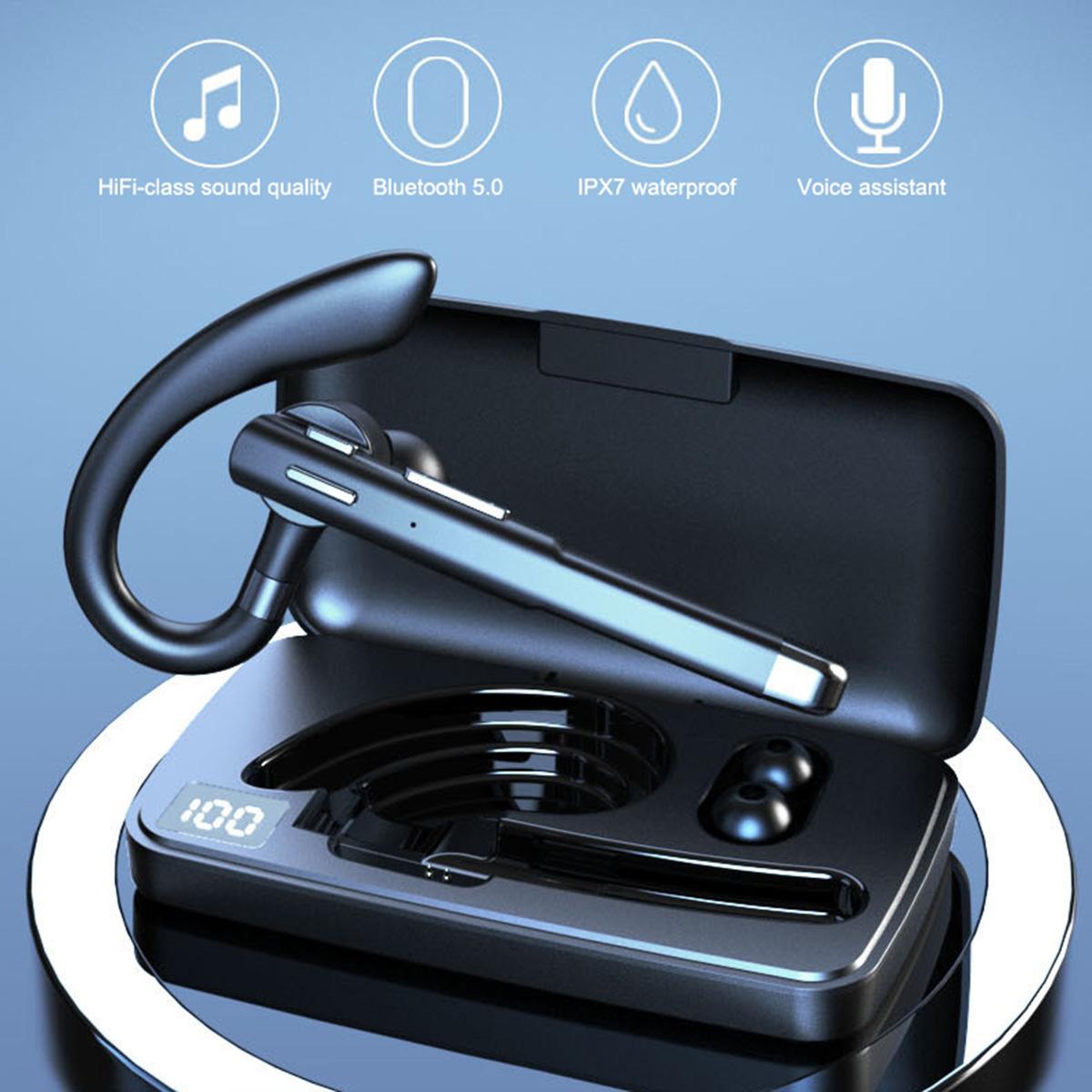 YYK520 Gen2 Business Single Ear Wireless Earhook Bluetooth-compatible Headset ENC Noise Reduction Earphone with Digital Display Charging Case A
YYK520 Gen2 Business Single Ear Wireless Earhook Bluetooth-compatible Headset ENC Noise Reduction Earphone with Digital Display Charging Case A