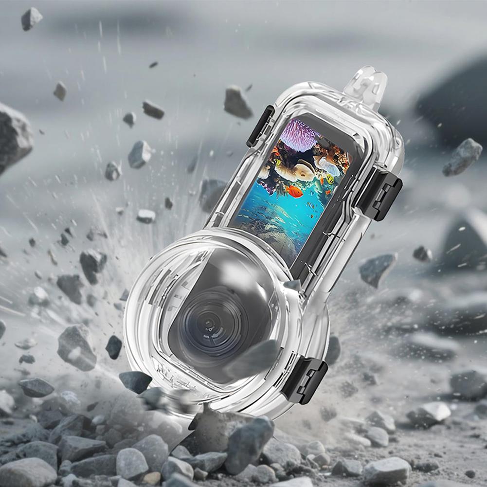 60M Invisible Dive Case Waterproof Camera Protective Case Seamless Camera Diving Shell Deep Sea Photography Part for Insta360 X5 CHINA
60M Invisible Dive Case Waterproof Camera Protective Case Seamless Camera Diving Shell Deep Sea Photography Part for Insta360 X5 CHINA
