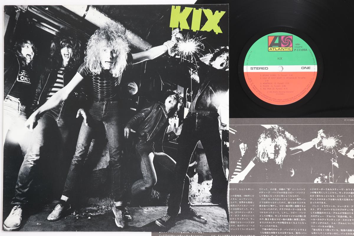 LP Record KIX Kix P11105A ATLANTIC 1981 Japan Rock Used
LP Record KIX Kix P11105A ATLANTIC 1981 Japan Rock Used