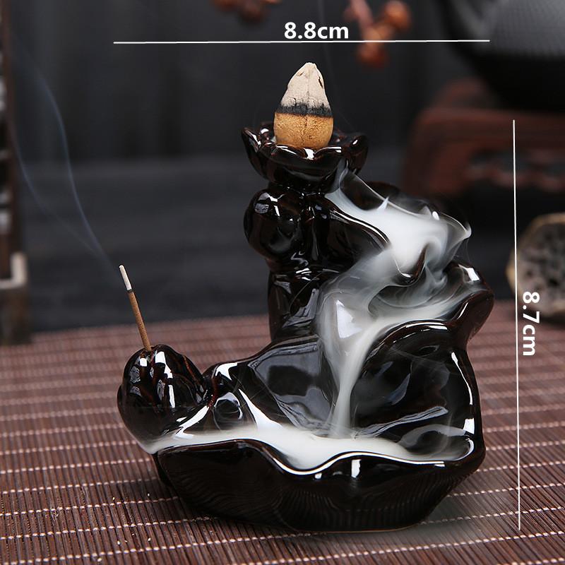 Waterfall Incense Burner Ceramic Incense Holder Handmade Creative Ceramic Backflow Incense Burner Decor In Home Teahouse FU D
Waterfall Incense Burner Ceramic Incense Holder Handmade Creative Ceramic Backflow Incense Burner Decor In Home Teahouse FU D