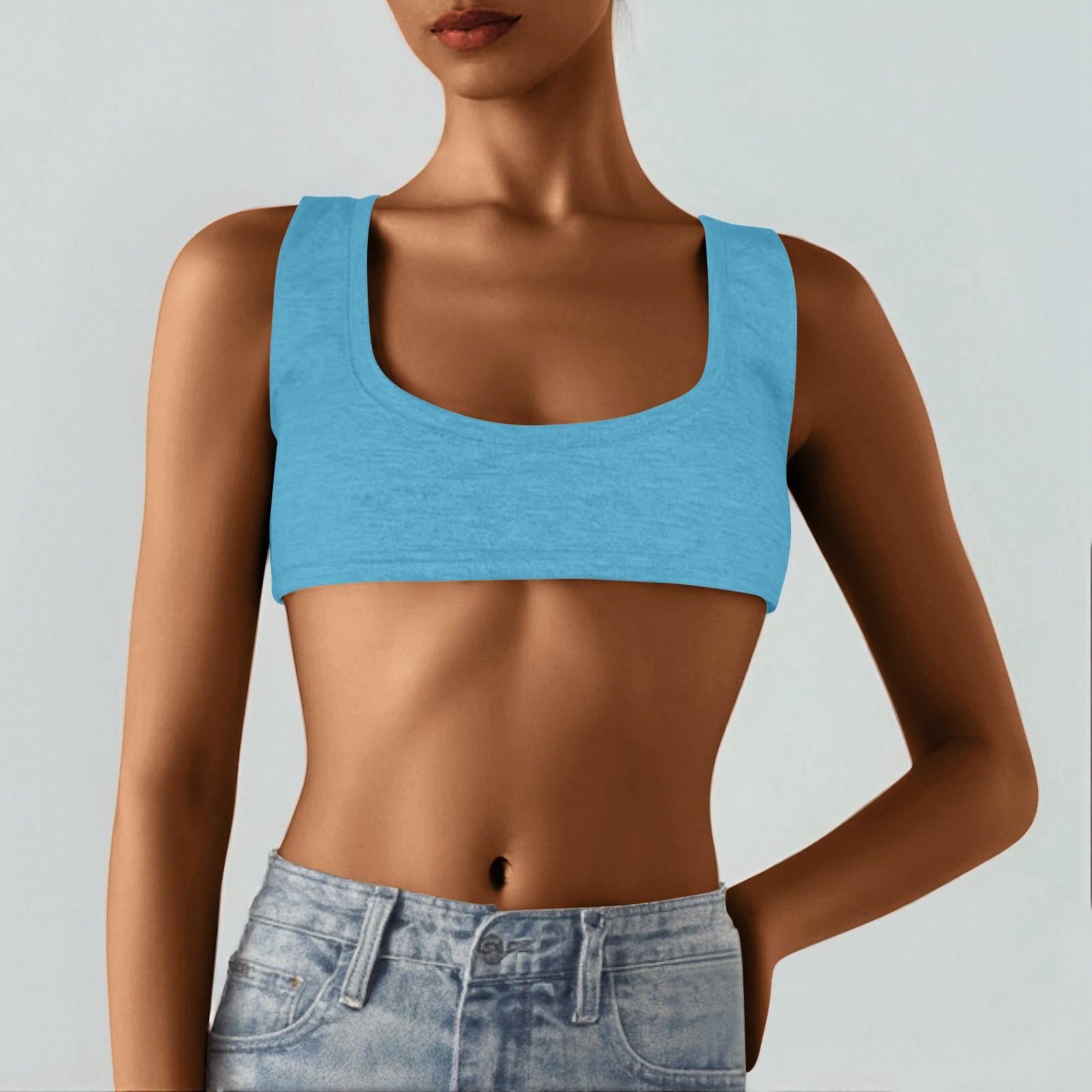 Женская однотонная футболка с короткими рукавами за два юаня, симпатичная сексуальная укороченная футболка без рукавов S
Женская однотонная футболка с короткими рукавами за два юаня, симпатичная сексуальная укороченная футболка без рукавов S